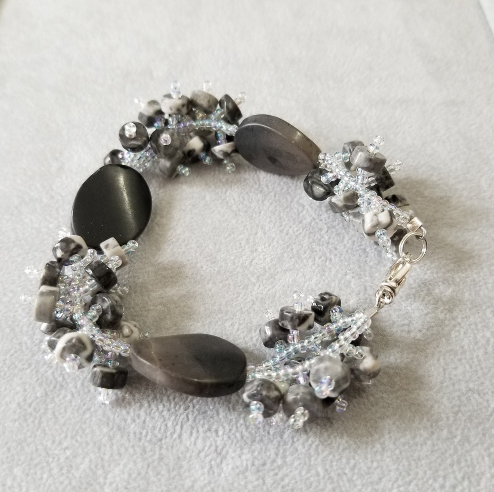 Handmade Woven Beaded Bracelet